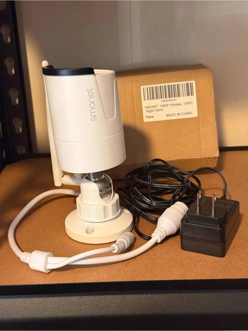 Monet White Wi‑Fi Outdoor Bullet Security Camera with Mount replacement camera